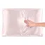 Шовкова наволочка «Чумацький Шлях» для подушки 70х50 см Наволочка від зморшок зі 100% натурального шовку Mulberry 19 моммі Рожевий - мініатюра 4