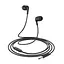 Навушники Borofone BM83 Craft universal earphones with mic, 3.5мм, 1.2м, чорний - мініатюра 2