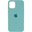 Чохол Epik Silicone Case Full Protective AA для Apple iPhone 12 Pro/12, 6.1 Бірюзовий/Marine Green - мініатюра 1