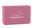 Блок для йоги PowerPlay 4006 Yoga Brick Розовый (PP_4006_Pink_Yoga_Brick) - миниатюра 1