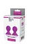 Помпы для сосков DreamToys Lit-Up Silicone Nipple Suckers Pleasure Pumps 7 см розовый - миниатюра 2