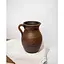 Кувшин керамический (глиняный) 2 л резной коричневый - миниатюра 1