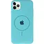 Чохол Epik Silicone Case Full Protective AA with MagSafe для Apple iPhone 11 Pro Max 6.5 Бірюзовий/Marine Green - мініатюра 2