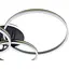 Люстра стельова Brille світлодіодна 87W WW BK+GD (WBL-54C/4) - мініатюра 2