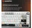 Клавиатура игровая механическая GamePro GPMK-126 Genesis Silver light USB Red Swich Hot-Swap N-KRO Grey - миниатюра 10