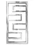 Водяной полотенцесушитель Mario Inox Талия 970x540/500/50 1.7.044613.P, Хром, нижнее - миниатюра 2