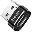 Адаптер Hoco UA6 USB to Type-C converter Черный - миниатюра 1