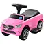Каталка-толокар Bambi M 3503C-8 з батьківською ручкою та музикою для малюка, рожева - мініатюра 1