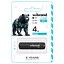 Flash Wibrand USB 2.0 Grizzly 4Gb Black - мініатюра 2