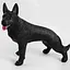 Фігурка Собачка, гумова, Німецька вівчарка, 47x8x32 см, Q9899-759 (В асортименті) - мініатюра 2