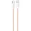 Дата кабель Hoco X104 Source 60W Type-C to Type-C (1m) Pink - мініатюра 1