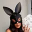 Маска Кролик Playboy Чорний K000936 - мініатюра 4