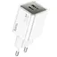 МЗП Hoco N46 Glorious PD20W+QC3.0 (1USB-A/1C) White - мініатюра 3