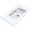 Умивальник Miraggio Della 800 mirasoft 0001070, Білий матовий - мініатюра 1