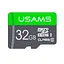 Карта памяти Usams US-ZB094 (TF High Speed Card) microSDHC Class 10 - 32GB без адаптера Green - миниатюра 1
