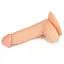 Фалоімітатор LoveToy The Ultra Soft Dude Flesh 18 см тілесний - мініатюра 11