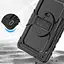 Чохол Rugged 3 Layers броньований протиударний з захистом Samsung Galaxy Tab S9/S9 FE Чорний - мініатюра 8