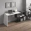 Cтол компьютерный Vays поворотный письменный cтол трансформер M-41 Белый-Антрацит - миниатюра 2