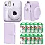 Набор камера Fujifilm Instax Mini 12, Фотобумага 100 шт, Чехол, Фотоальбом 108 фото Фиолетовый - миниатюра 1