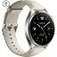 Смарт-годинник Xiaomi Watch 2 Titan BHR9306GL Gray Case White Leather Strap (1093970) - мініатюра 3