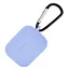 Чохол-накладка DK Silicone Candy Friendly з карабіном для Xiaomi QCY T10/T10 Pro/T11 (lilac) - мініатюра 2
