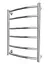 Водяной полотенцесушитель Mario Классик 600x430/400, Хром - миниатюра 1
