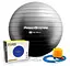 М'яч для фітнесу (фітбол) Power System PS-4013 Ø75 cm PRO Gymball Black (4013BK-0) - мініатюра 1
