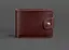 Шкіряне портмоне 4.3 бордове - мініатюра 1