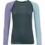 Термокофта Ortovox 120 Comp Light Long Sleeve W S Сірий/Синій (1054-025.001.1234) - мініатюра 1