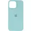 Чехол Silicone Case Full Protective AA для Apple iPhone 14 Plus 6.7 Бирюзовый/Swi mming pool - миниатюра 1