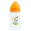 Пляшечка для годування з широким горлом та силіконовою соскою 1002 помаранчевий 250 мл - мініатюра 1