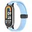 Ремешок Line Magnetic для Xiaomi Mi Band 9/8/10 Голубой/Blue - миниатюра 1
