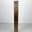 Ліхтар вуличний в корпусі кольору застаріле золото 80 см | Line F | Арт. 8024 80CM BG (стовп) - мініатюра 1