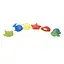 Набір іграшок для купання Lindo, з пищалками, 6 шт. (37-26) - мініатюра 1
