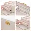 Скринька для прикрас Органайзер для ювелірних виробів Сундук для бужутерії Перламутровий - мініатюра 4