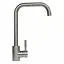 Смеситель для кухни Germece 0001 B SSK нержавеющая сталь - миниатюра 2