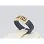 Кольцо из каучука Tango с золотой вставкой. 900619 20 - миниатюра 3