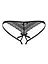 Стринги с открытой промежностью Obsessive Picantina L/XL черный - миниатюра 3
