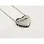 Срібне кольє Qvaliz Серце. Артикул 908-00954 45 - мініатюра 3