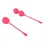 Набір вагінальних кульок Adalet Spheres 2 шт (рожевий) - мініатюра 6