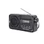 Ретрорадиоприемник с фонарем Golon RX-BT499VS Черный - миниатюра 3