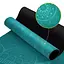 Коврик (мат) спортивный 4FIZJO замша 183 x 61 x 0.15 см для йоги и фитнеса Green (P-5905973404396) - миниатюра 10