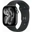 Смарт-годинник Apple Watch Series 11 GPS 46mm Jet Black Aluminium Case with Black Sport Band - M/L (MEUX4RK/A) - мініатюра 1