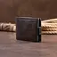 Мужской кожаный кошелек Grande Pelle 9х11.5х3 см acs0015037 - миниатюра 9