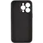 Чохол Epik Silicone Case Full Camera Protective AA NO LOGO для Apple iPhone 15 Pro Max 6.7 Чорний/Black - мініатюра 2