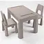 Комплект меблів Tega Baby Teggi Multifun: стіл + 2 стільця stone (TI-011-177) - мініатюра 2
