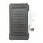 УМБ Power Bank Solar 10000mAh повербанк з сонячною панеллю і ліхтариком Black (11228) - мініатюра 5