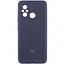 Чохол Lakshmi Silicone Cover Full Camera AAA with Logo для Xiaomi Redmi 12C Темно-синій/Midnight blue - мініатюра 1