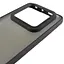 Чохол Epik TPU+PC Lyon Frosted для Xiaomi Redmi Note 14 Pro 4G Black - мініатюра 3