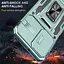 Ударопрочный чехол Camshield Army Ring для Samsung Galaxy A23 4G Зеленый / Light Green - миниатюра 7